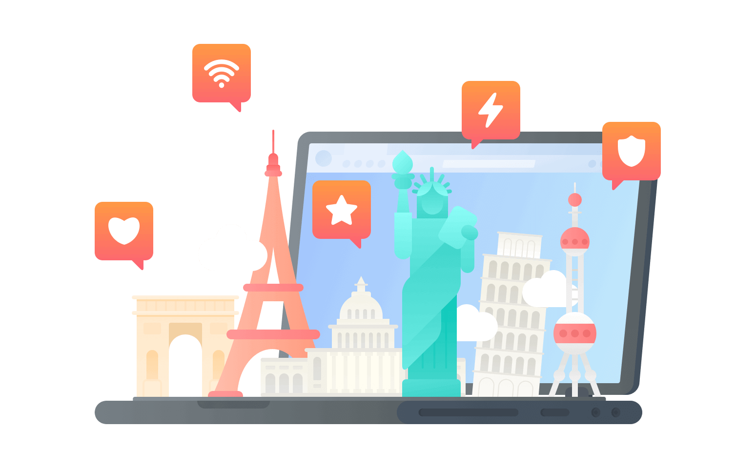 米西太平洋群岛回国vpn - ROUTECN